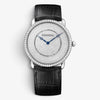 Cartier Ronde Louis 18K White Gold Diamond Manual Wind Unisex Watch WR007007