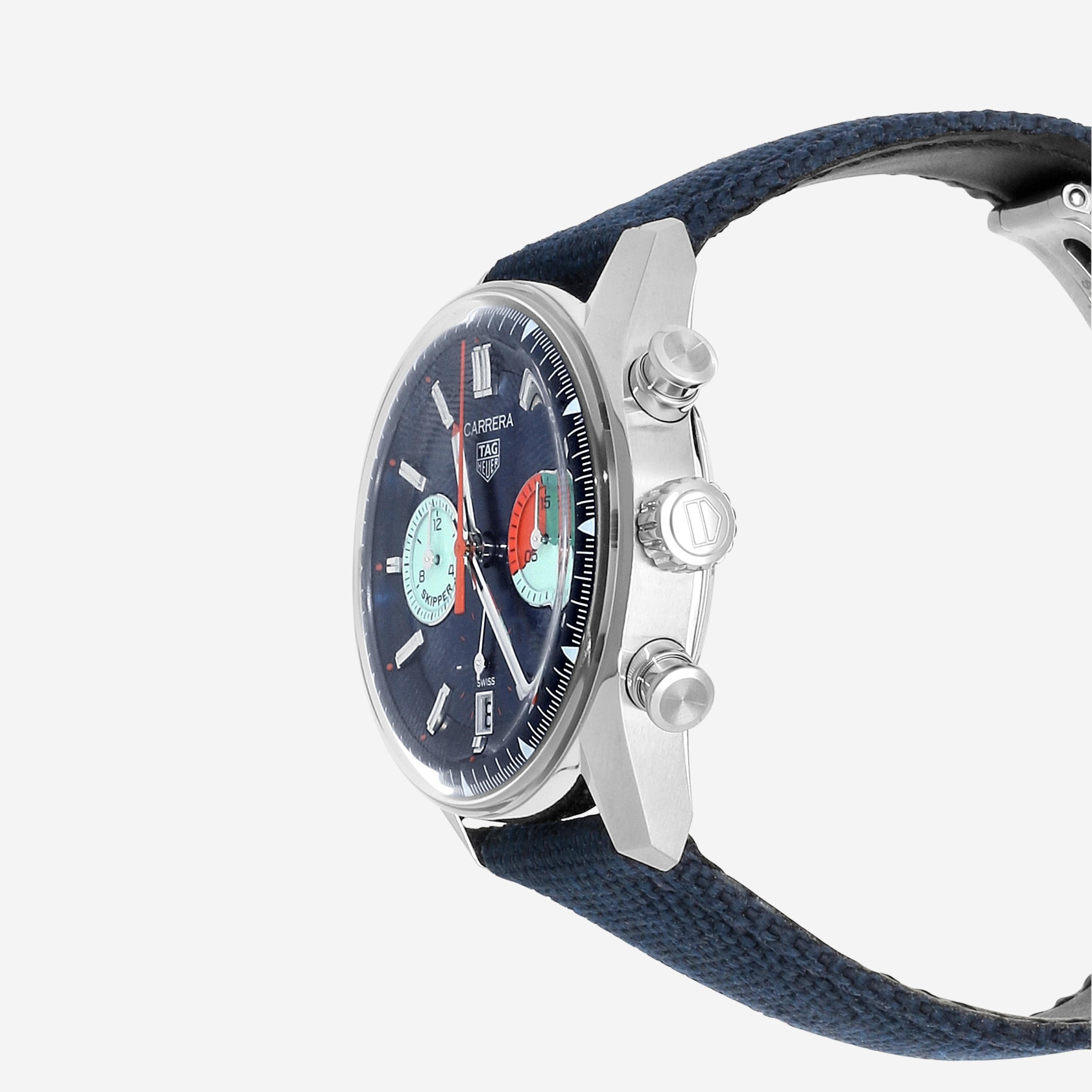 Tag Heuer Carrera Chronograph Stainless Steel Automatic Men's Watch CBS2213