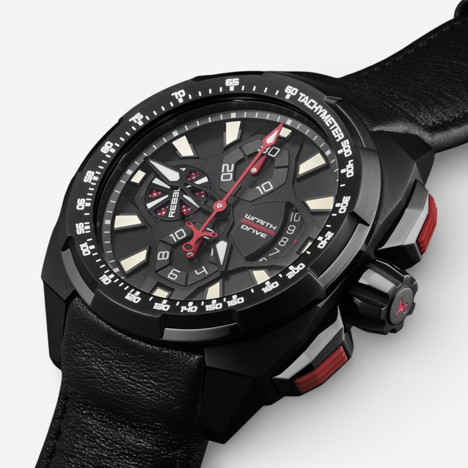 Rebellion Wraith Drive Chrono Titanium Automatic Men's Watch RB.WR.CH.TB.T05 - THE SOLIST