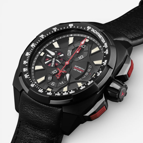 Rebellion Wraith Drive Chrono Titanium Automatic Men's Watch RB.WR.CH.TB.T05 - THE SOLIST