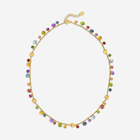 Marco Bicego Africa Multi-Gemstone 18K Yellow Gold Necklace CB2781_MIX02_Y_02 - THE SOLIST