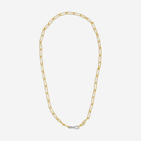 Marco Bicego Marrakech Onde 18K Yellow & White Gold Diamond Necklace CG849_B_YW_ - THE SOLIST