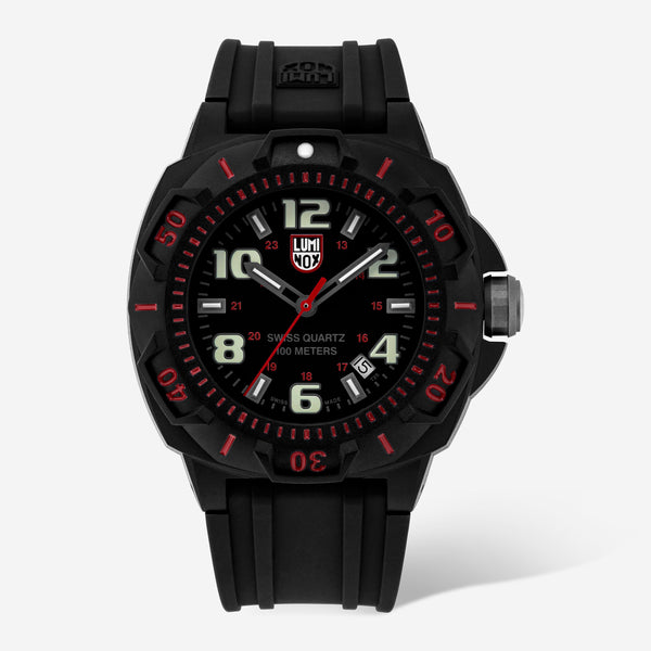 Luminox Sentry Series 0200 Black Dial Date 43mm Quartz Men's Watch XL.0215.SL - THE SOLIST