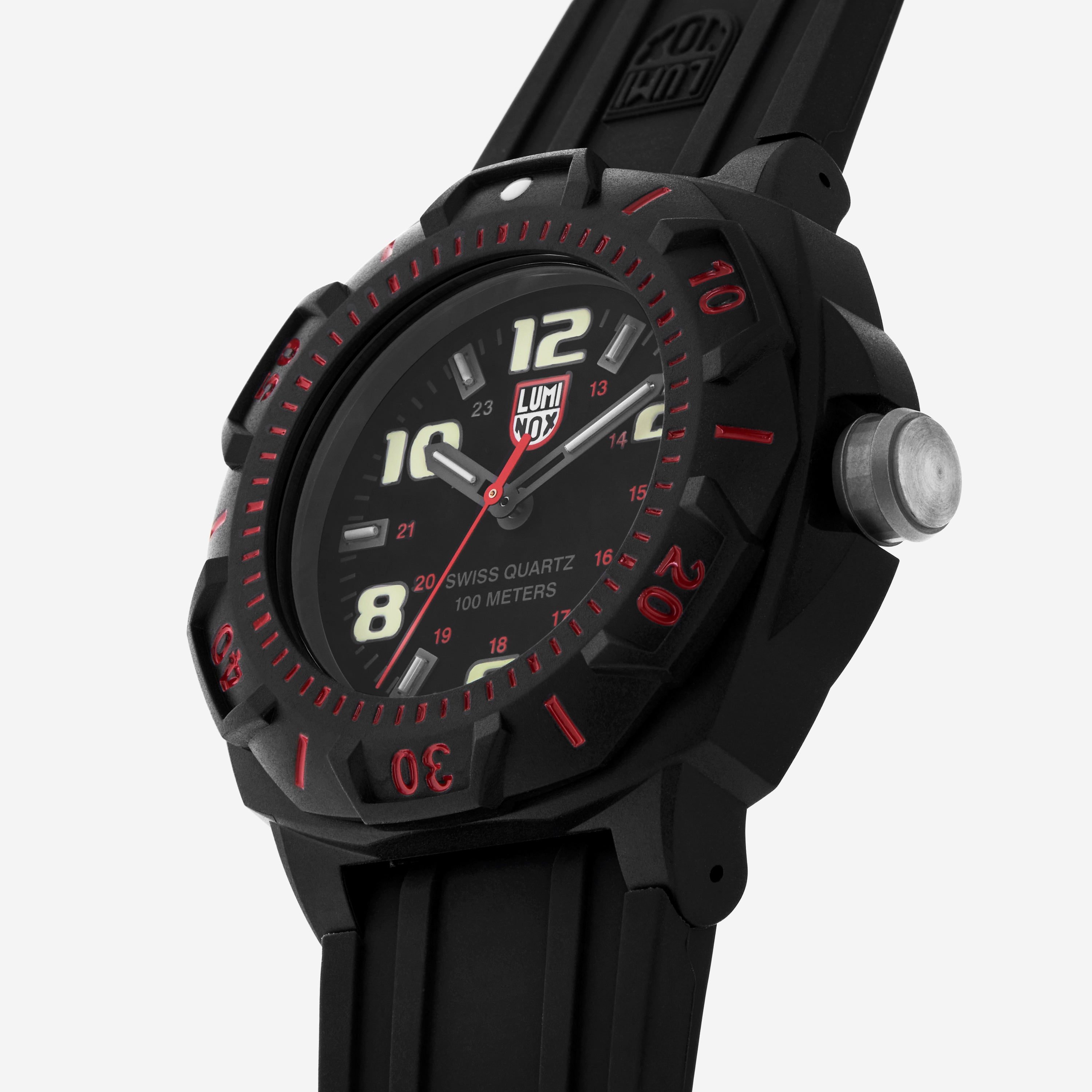 Luminox Sentry Series 0200 Black Dial Date 43mm Quartz Men's Watch XL ...