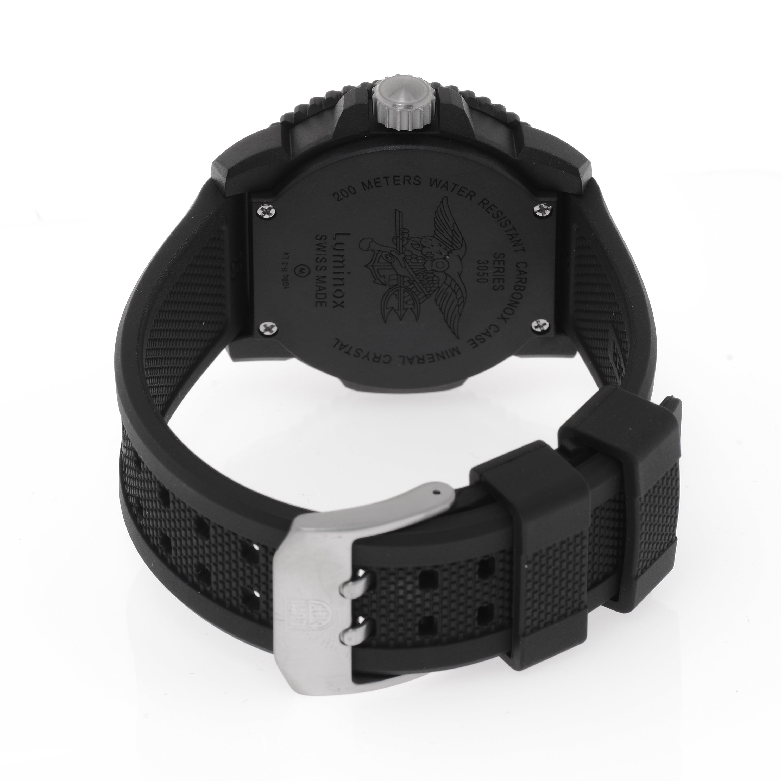 Luminox Navy SEAL Colormark Carbon Black Dial 44mm Quartz Mens Watch XS ...