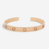 Cartier Love Open 18K Rose Gold Cuff Bracelet XV3122