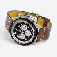 Breitling Classic AVI Super Stainless Steel Automatic Men's Watch YB04451A1B1X1