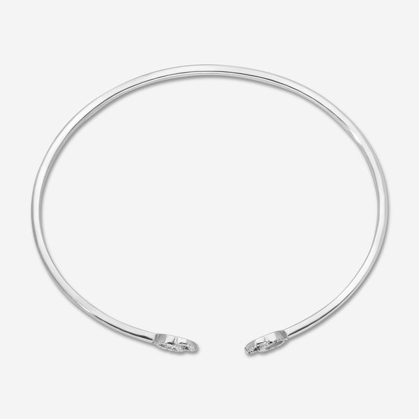 GUCCI GG Running 18kt White Gold and Diamond Cuff Bracelet YBA481662002016 MSRP $2,600 - THE SOLIST