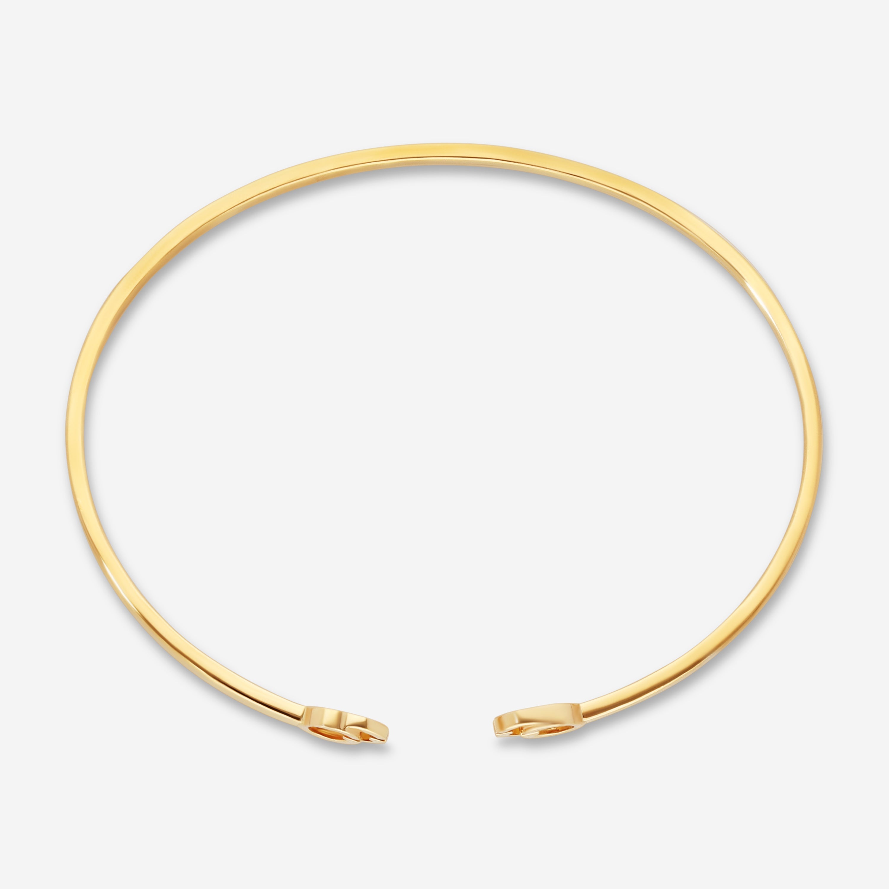 GUCCI GG Running 18kt Yellow Gold Cuff Bracelet YBA481663001016 MSRP $1,450 - THE SOLIST