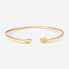 GUCCI GG Running 18kt Yellow Gold Cuff Bracelet YBA481663001016 MSRP $1,450 - THE SOLIST