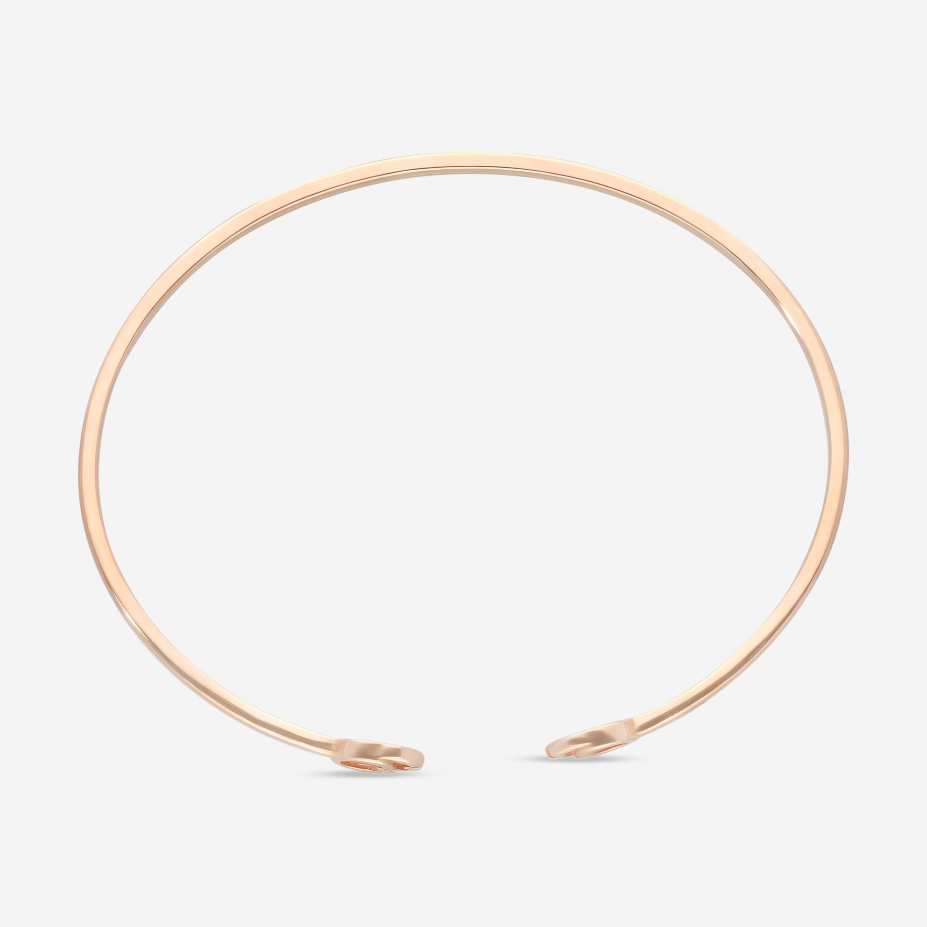 GUCCI GG Running 18kt Pink Gold Bracelet YBA481663002016 MSRP $1,450 - THE SOLIST