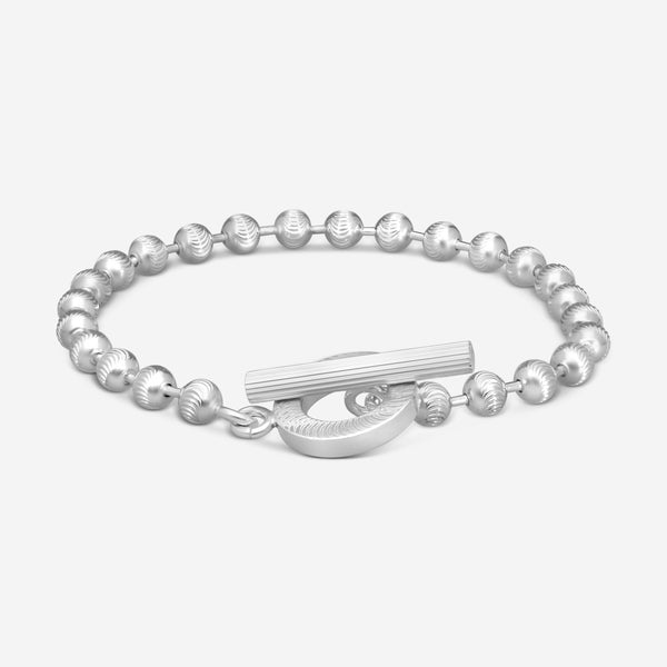 Gucci Boule Sterling Silver Chain Bracelet YBA602707001