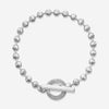 Gucci Boule Sterling Silver Chain Bracelet YBA602707001