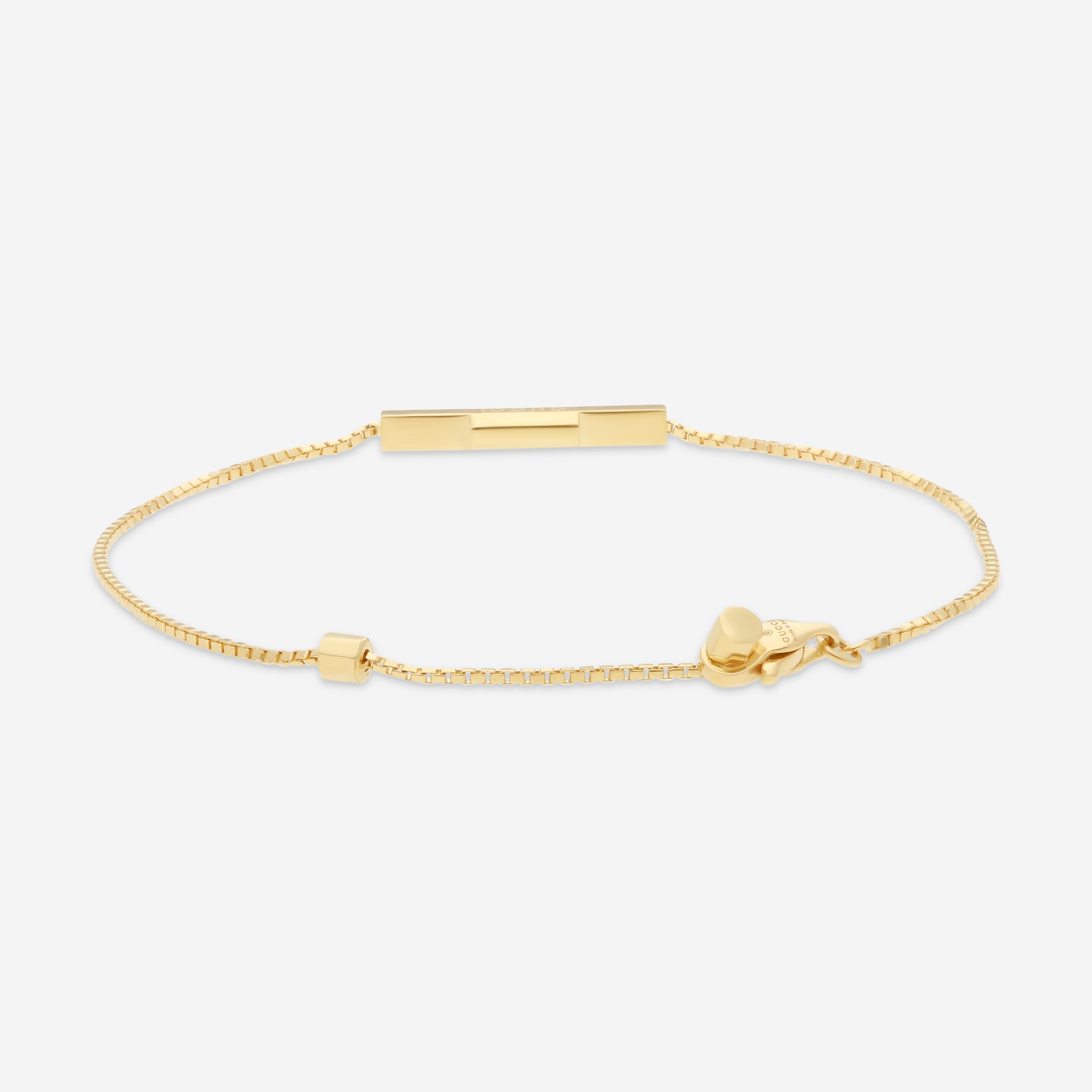 Gucci Link to Love 18K Yellow Gold Bracelet YBA662106001016 Size S MSRP $1,250 - THE SOLIST