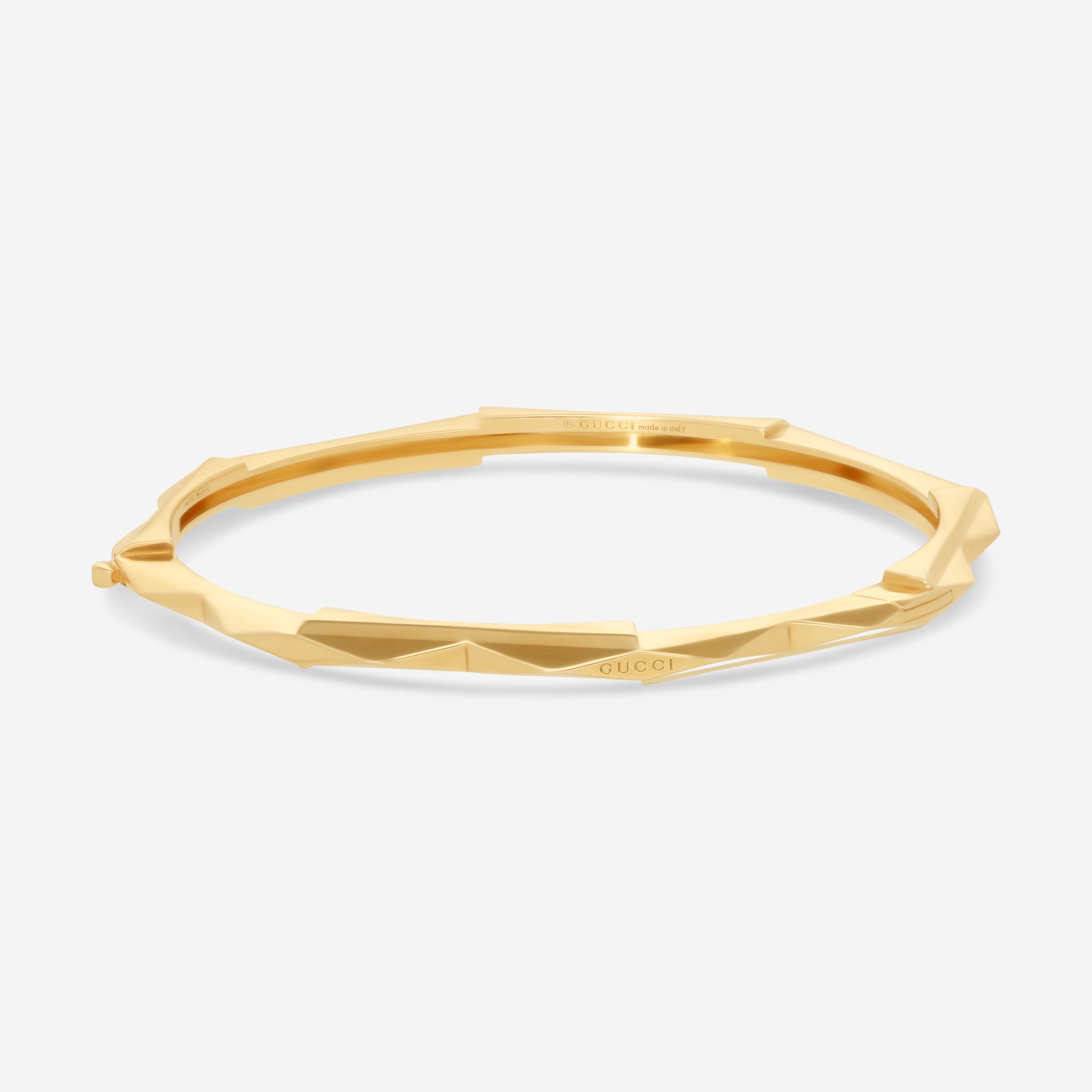 GUCCI Link to Love 18kt Yellow Gold Bracelet YBA662253001016 MSRP $6,200 - THE SOLIST