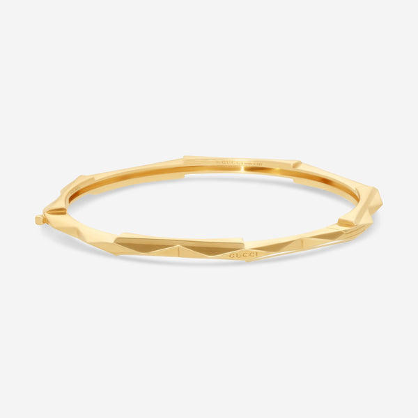 ❤悠理さま❤2025年Bracelet❤❤ Gucci Link to Love 18K Yellow Gold Bangle Bracelet