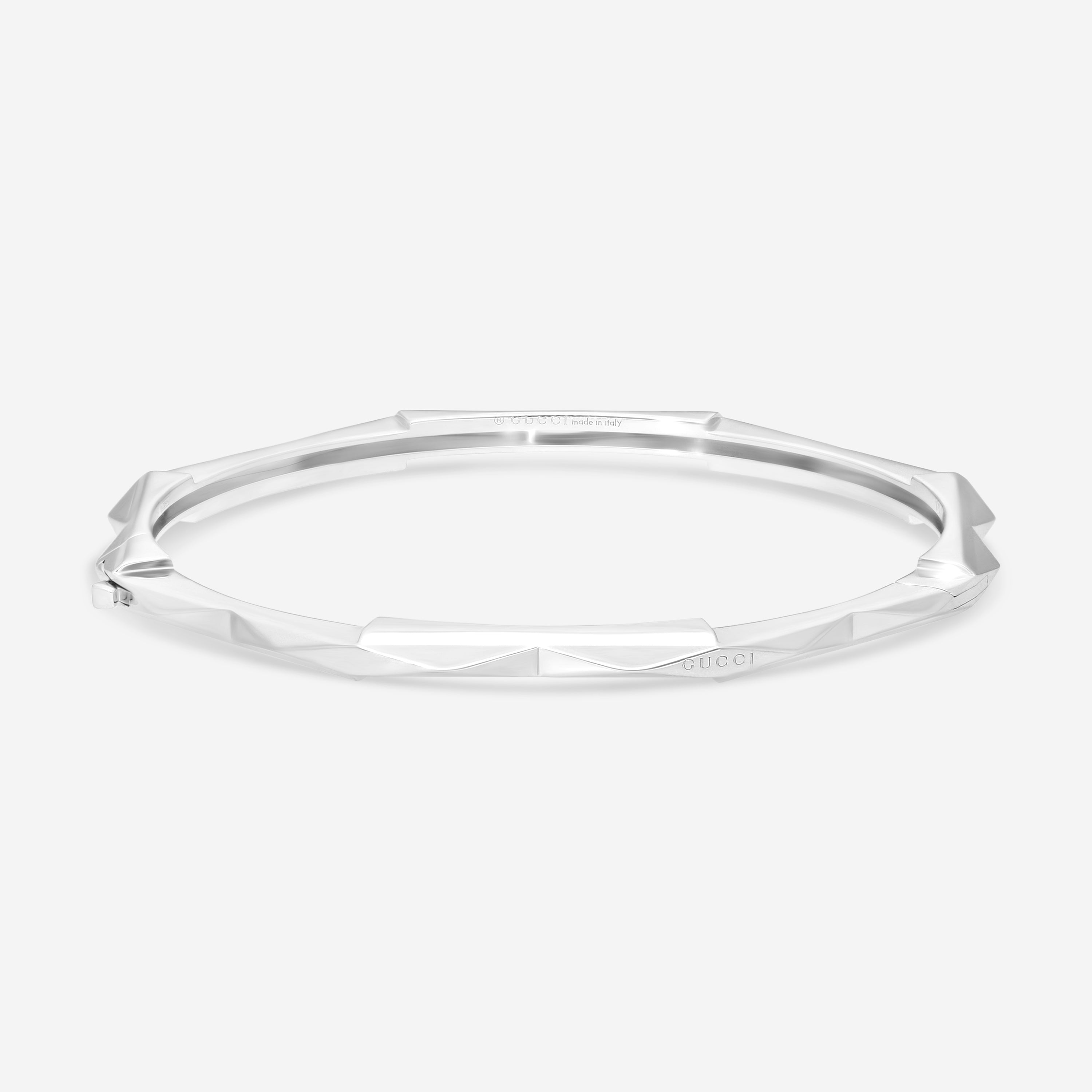 GUCCI Link to Love 18kt White Gold Bracelet YBA662253002016 MSRP $6,700 - THE SOLIST
