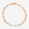 GUCCI Link to Love 18kt Pink Gold Bracelet YBA744562001016 MSRP $1,600 - THE SOLIST