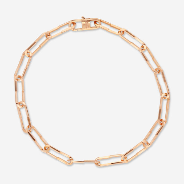 GUCCI Link to Love 18kt Pink Gold Bracelet YBA744562001016 MSRP $1,600 - THE SOLIST
