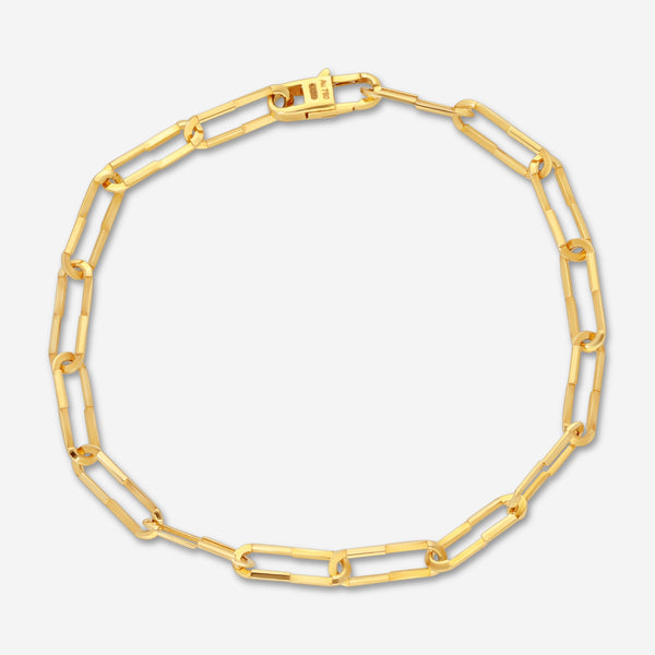 GUCCI Link to Love 18kt Yellow Gold Bracelet YBA744562002016 MSRP $1,600 - THE SOLIST