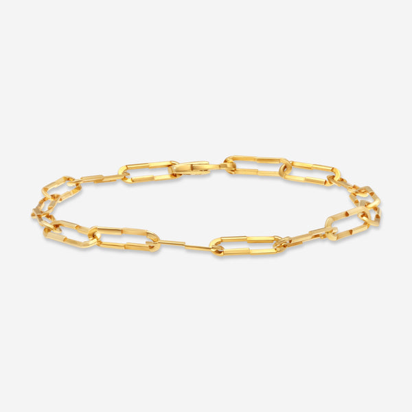 GUCCI Link to Love 18kt Yellow Gold Bracelet YBA744562002016 MSRP $1,600 - THE SOLIST