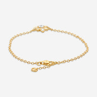 Gucci Flora 18K Yellow Gold and Diamond Bracelet MSRP $5,720 - THE SOLIST