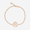 Gucci Rose Gold with Central Diamond Bracelet YBA796247001016 MSRP $1,850 - THE SOLIST