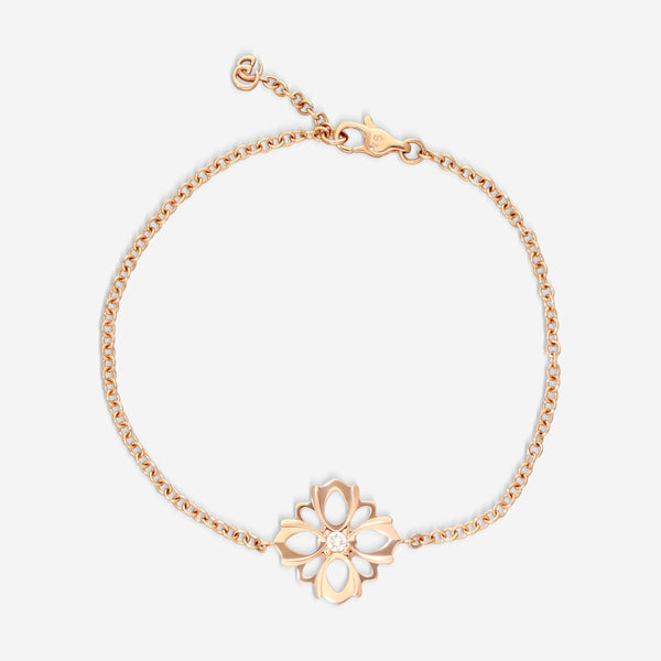 Gucci Rose Gold with Central Diamond Bracelet YBA796247001016 MSRP $1,850 - THE SOLIST