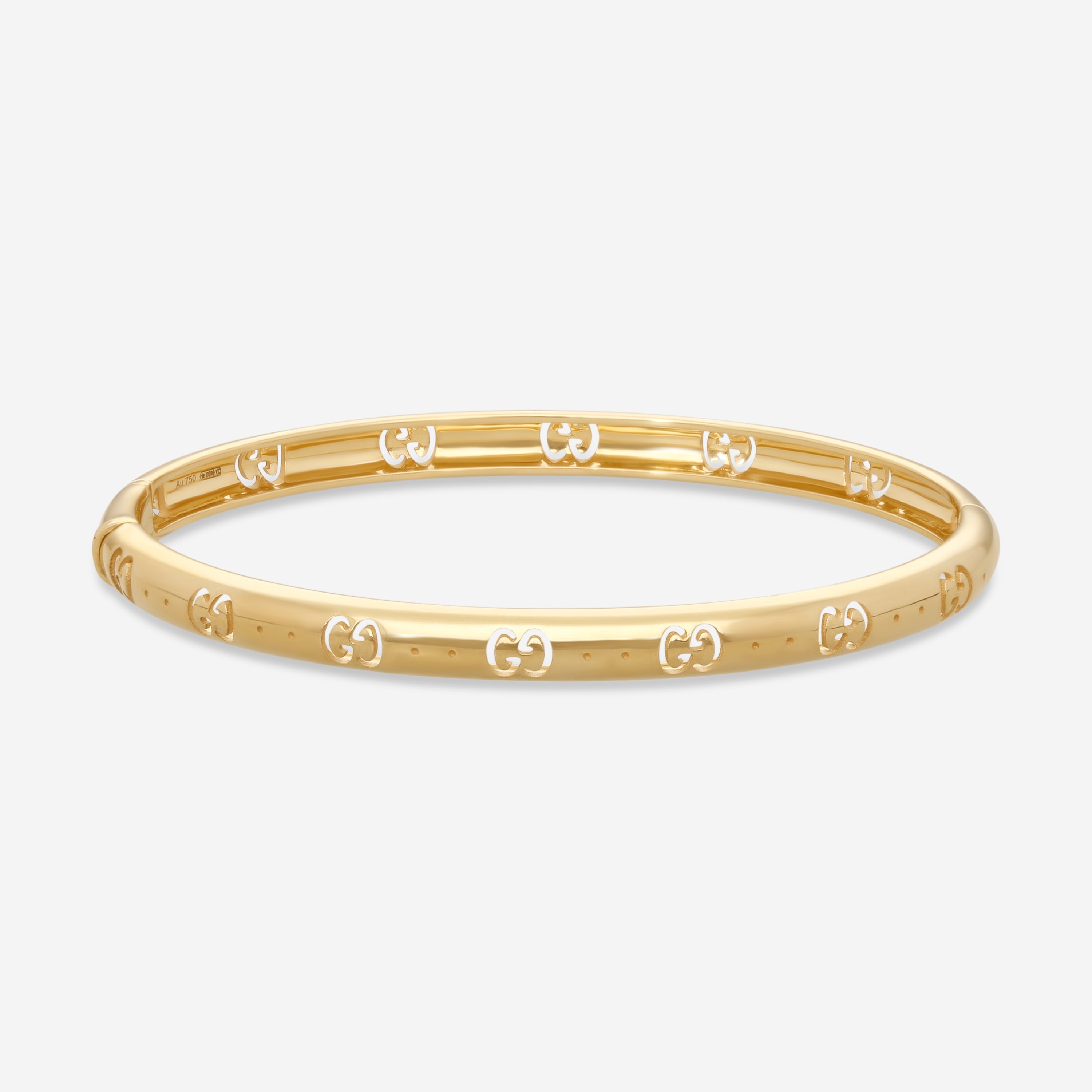 Gucci Icon 18K Yellow Gold Bracelet YBA8092550010 MSRP $4,950 - THE SOLIST