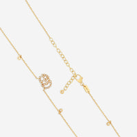 GUCCI GG Running 18kt Yellow Gold and Diamond Necklace YBB48162400100U MSRP $3,100 - THE SOLIST