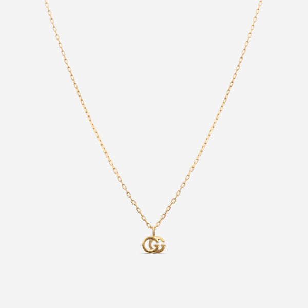 Gucci GG Running 18K Yellow Gold Necklace MSRP $1,460 YBB48163800100U - THE SOLIST