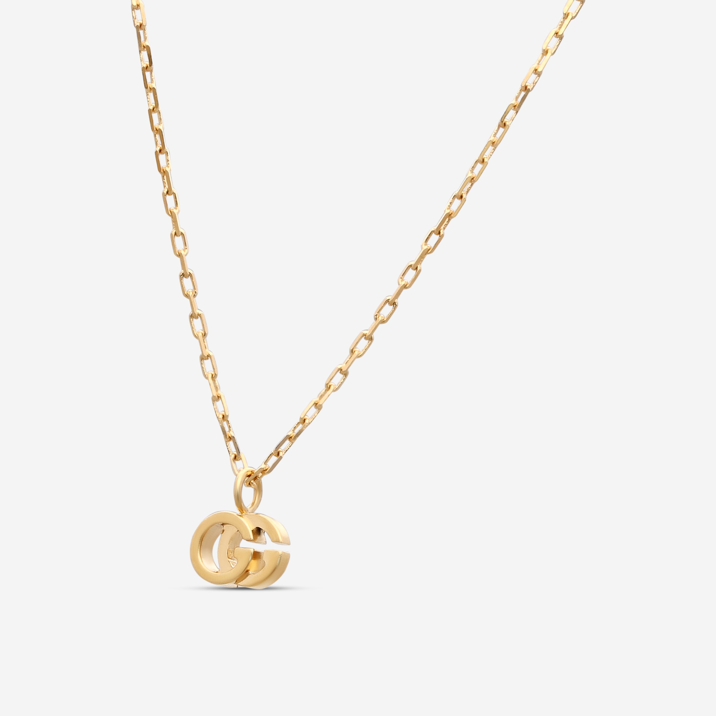 Gucci GG Running 18K Yellow Gold Necklace MSRP $1,460 YBB48163800100U - THE SOLIST