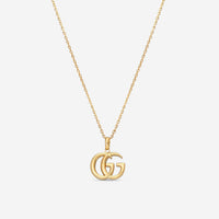 Gucci GG Running 18K Yellow Gold Necklace YBB50208800100U MSRP $2,600 - THE SOLIST