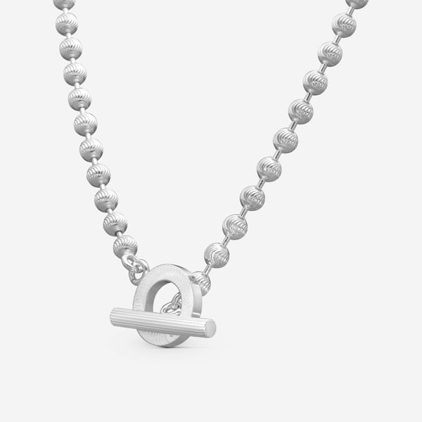 Gucci Boule Sterling Silver Choker Necklace YBB6027360010XL