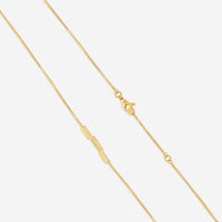 GUCCI Link to Love 18kt Yellow Gold Necklace YBB66210800100U MSRP $1,570 - THE SOLIST