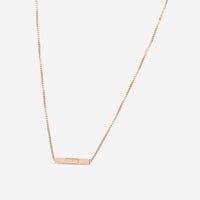 GUCCI Link to Love 18kt Pink Gold Necklace YBB66210800200U MSRP $1,570.00 - THE SOLIST