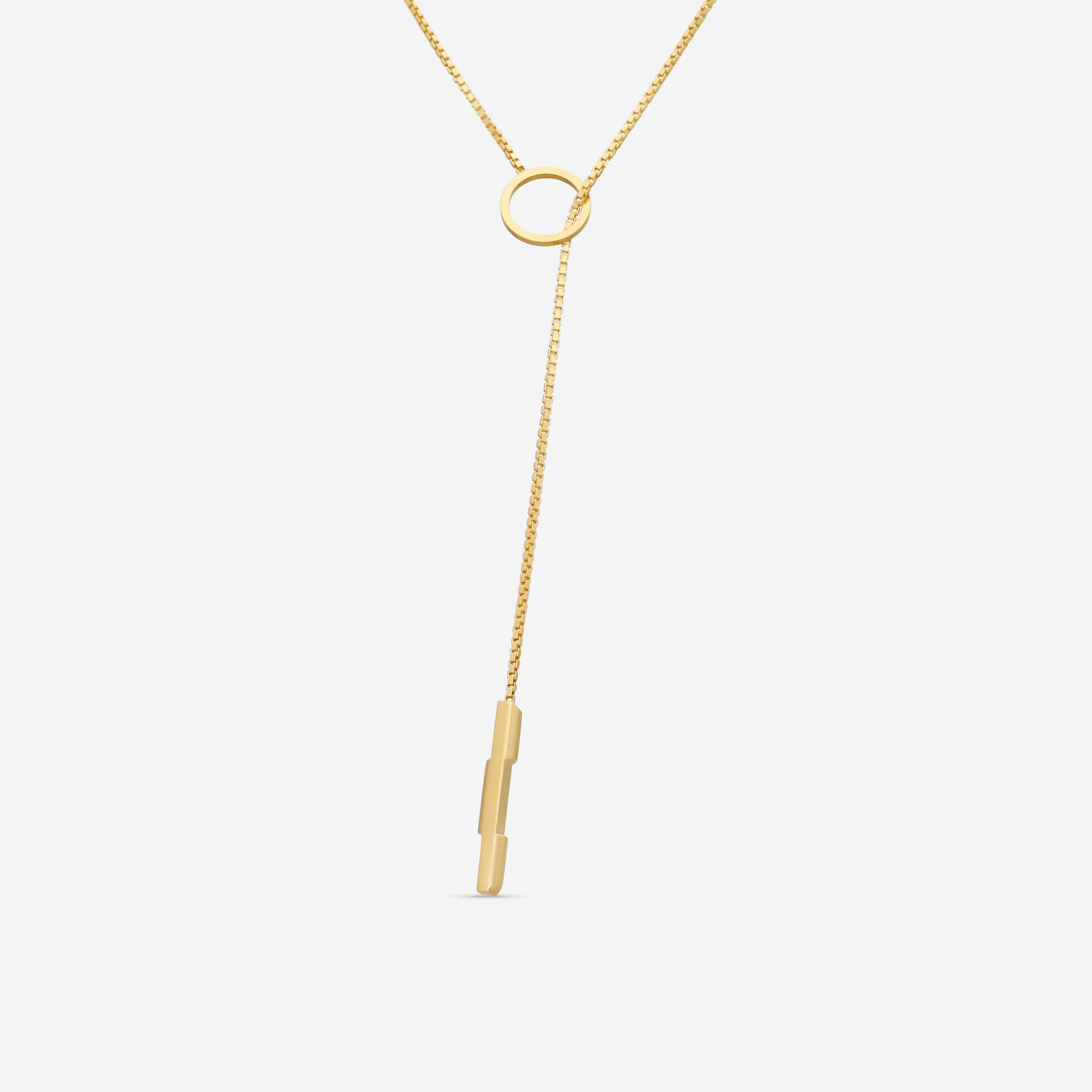 GUCCI Link to Love 18kt Yellow Gold Necklace YBB662110001 MSRP $1,800 - THE SOLIST