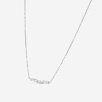 GUCCI Link to Love 18kt White Gold and Diamond Necklace YBB66213200100U MSRP $2,450 - THE SOLIST