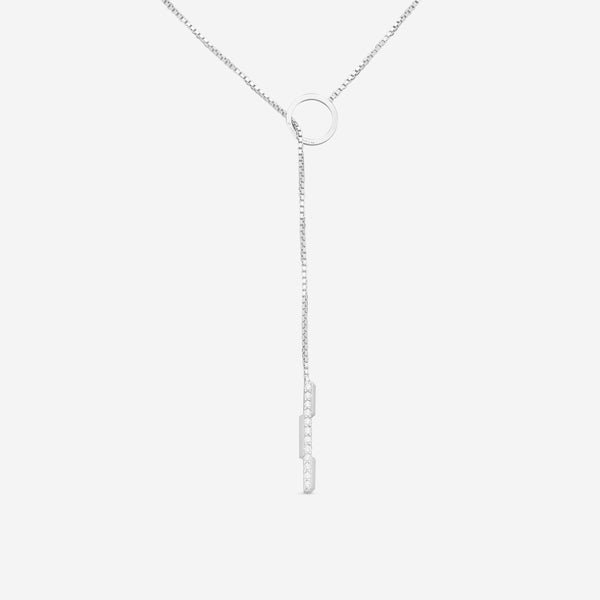 GUCCI Link to Love 18kt White Gold and Diamond Necklace YBB66213800100U MSRP $2,600 - THE SOLIST