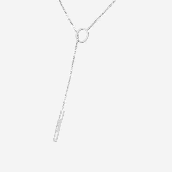 GUCCI Link to Love 18kt White Gold and Diamond Necklace YBB66213800100U MSRP $2,600 - THE SOLIST