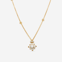 Gucci Flora 18K Yellow Gold and Diamond Necklace MSRP $11,220 YBB70364900200U - THE SOLIST