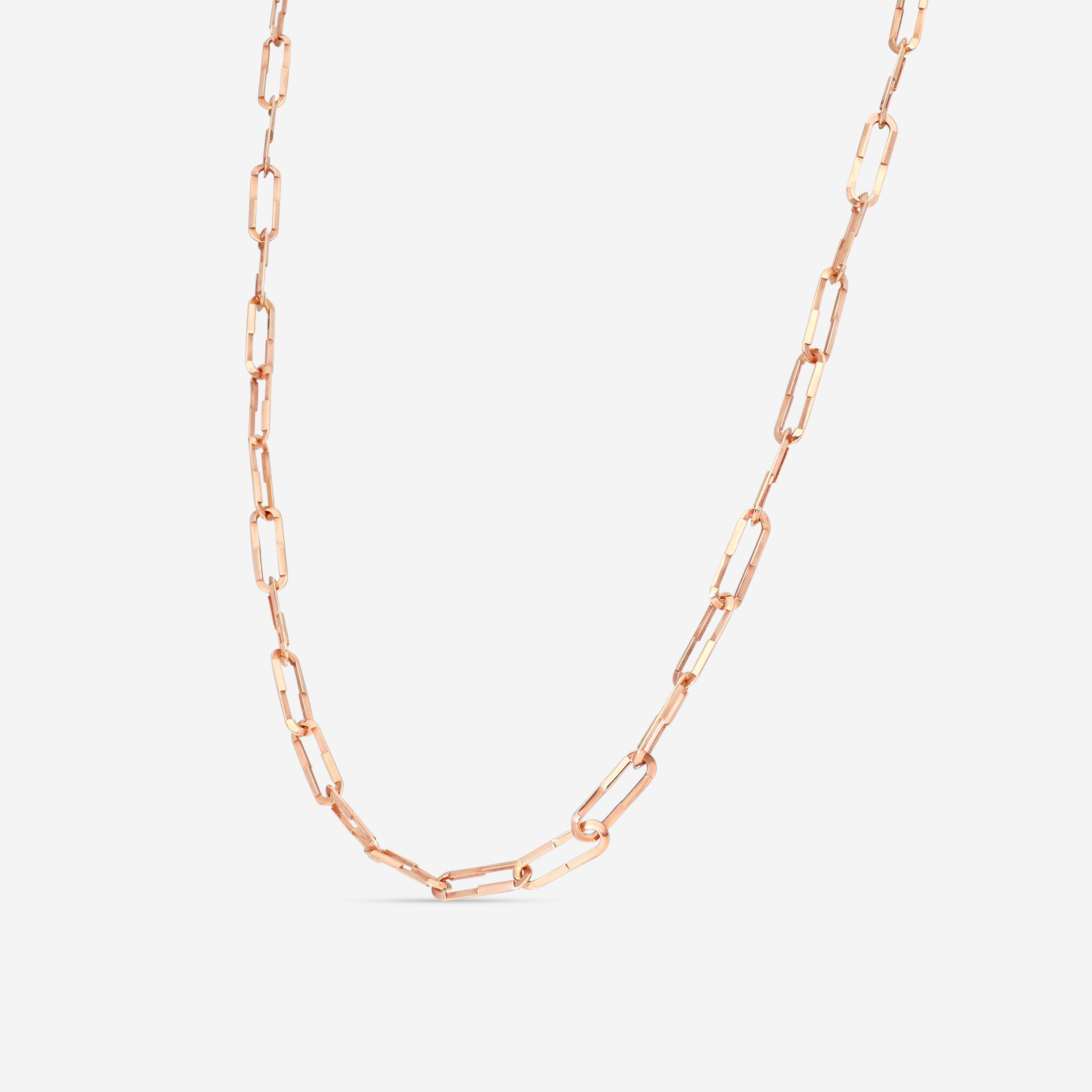 GUCCI Link to Love 18kt Pink Gold Necklace YBB74565400100U MSRP $2,980 - THE SOLIST