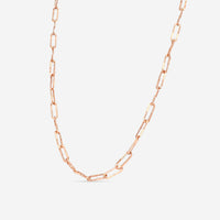 GUCCI Link to Love 18kt Pink Gold Necklace YBB74565400100U MSRP $2,980 - THE SOLIST