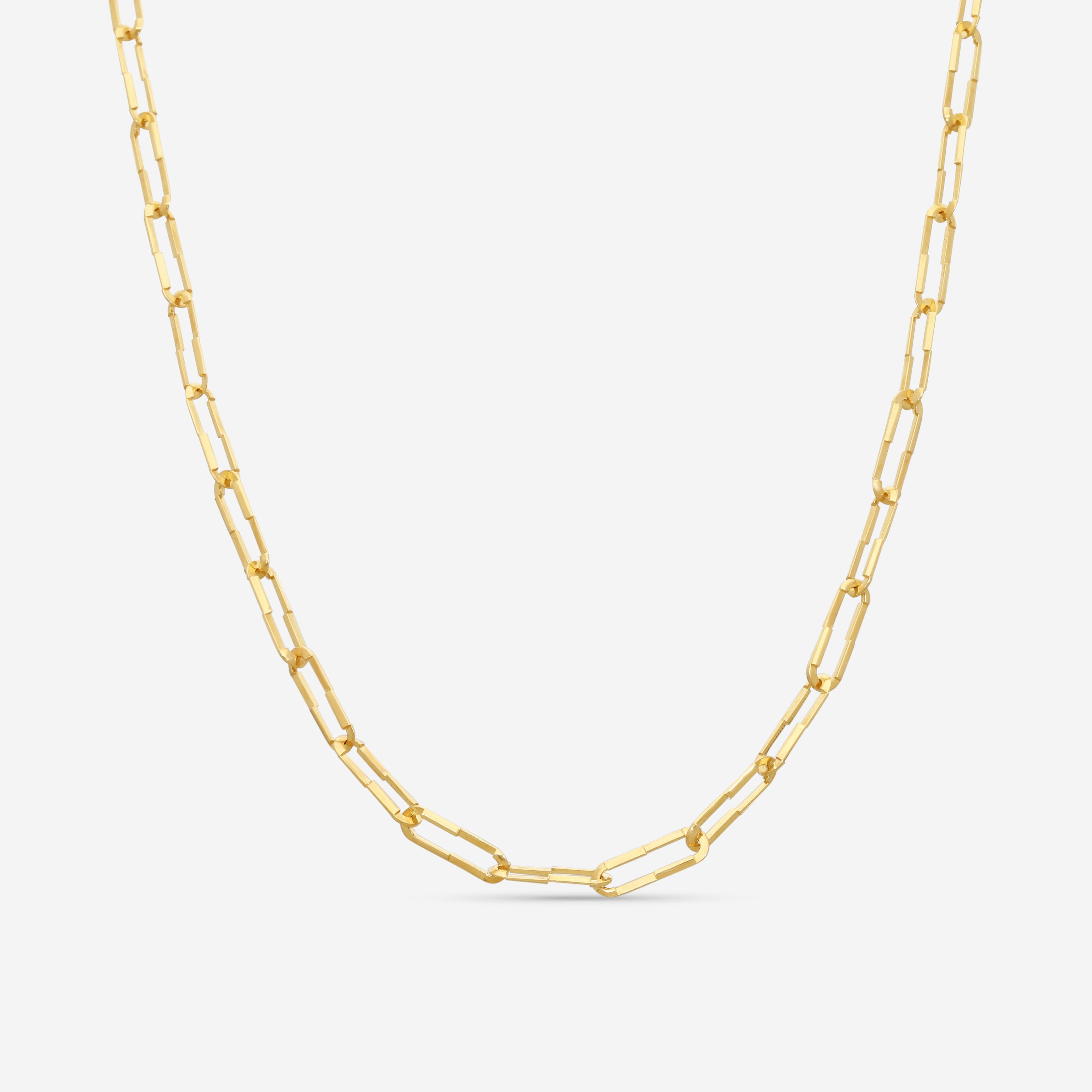 Link to Love 18K Yellow Gold Link Necklace YBB745654002