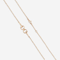 Gucci Horsebit 18K Rose Gold Diamond Pendant Necklace YBB79683300100U - THE SOLIST