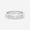 Gucci Icon Thin 18K White Gold & Diamond Band Ring YBC100881001009 MSRP $2,250 - THE SOLIST
