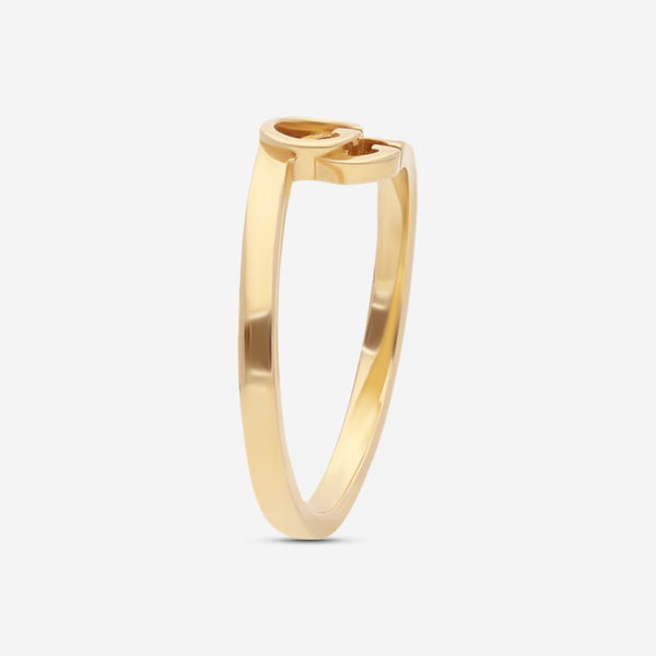 Gucci GG Running 18K Yellow Gold Ring YBC457122002013 MSRP $850 - THE SOLIST