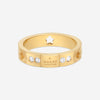 GUCCI Icon 18kt Yellow Gold and Diamond Ring YBC662057001010 MSRP $2,200 - THE SOLIST