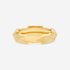 GUCCI Link to Love Studded 18kt Yellow Gold Ring YBC662188001011 MSRP $1,850 - THE SOLIST