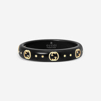 Gucci Icon 18K Yellow Gold and Corundum Band Ring YBC679262001016 MSRP $750 - THE SOLIST